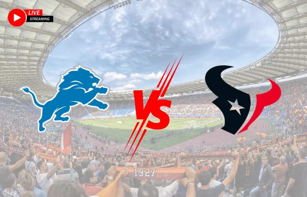 where to watch detroit lions vs houston texans